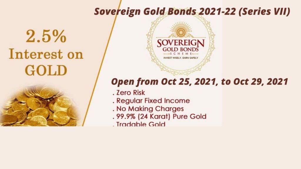 Sovereign Gold Bonds 2021-22 (Series VII)