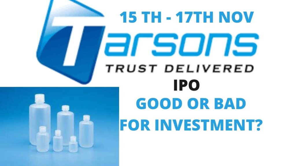 tarsons products ipo