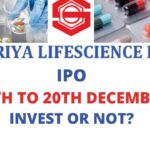 SUPRIYA LIFESCIENCE IPO