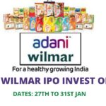 ADANI WILMAR IPO INVEST OR NOT